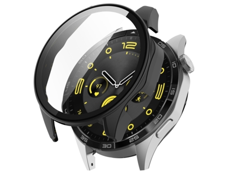Capa de relógio inteligente com protetor de tela para Huawei Watch GT 4 Negro 41mm 2