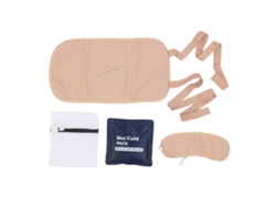 Kit De Vendaje De Compresión Corporal Reutilizable Y Ajustable De Algodón Orgánico Con Aceite De Ricino