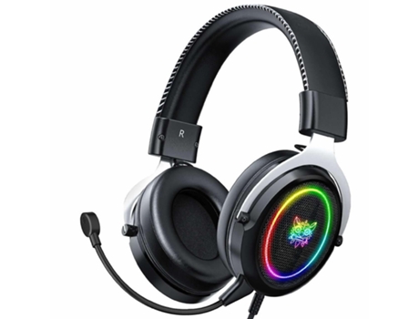 Auriculares para juegos X10, auriculares para Xbox, auriculares para PC con micrófono Rgb desmontable para juegos supraaurales BISBISOOUS