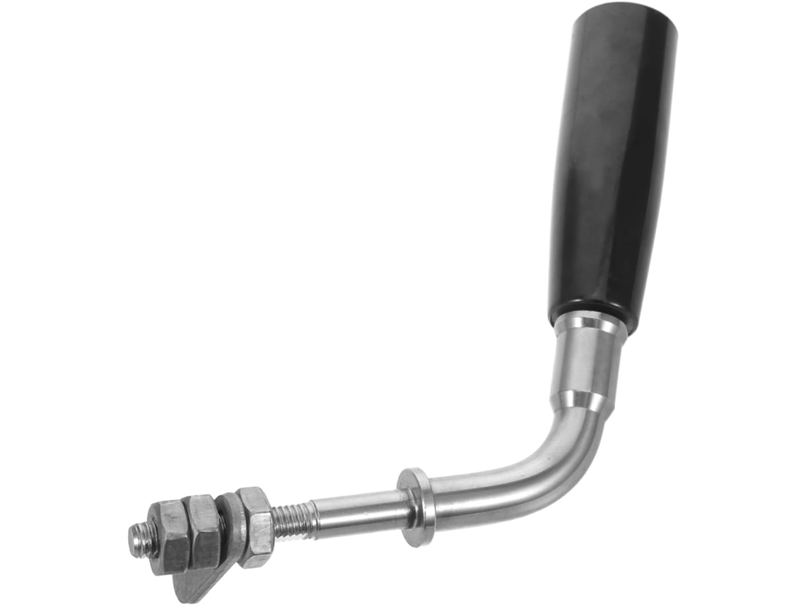 Manija De Repuesto De Acero Inoxidable Para Estufa Y Chimenea En Color Negro.
