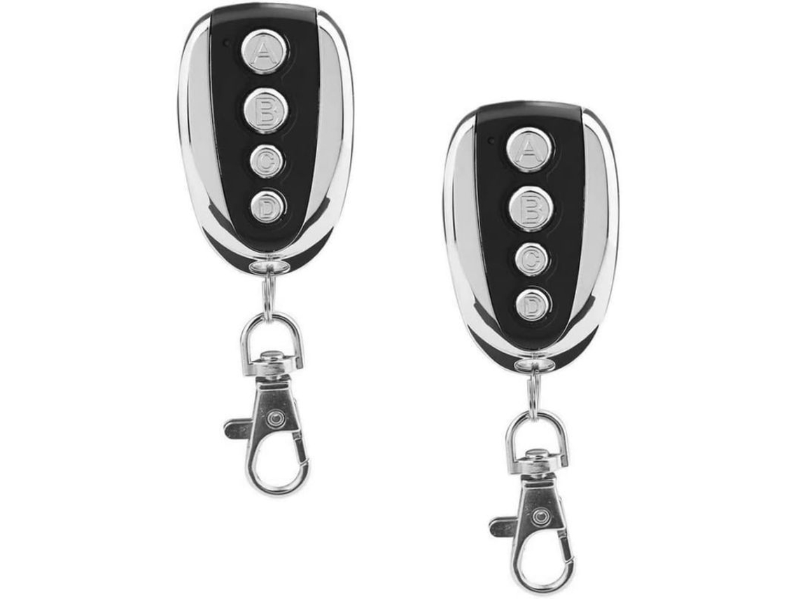 Mando A Distancia Clon De 4 Botones Y 433,9 Mhz Para Puertas De Garaje Y Coches.