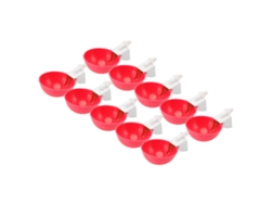 10 Bebederos Automáticos Para Pollos Con Rosca G1/8 De Pp, Duraderos, Para Aves De Corral Y Codornices.