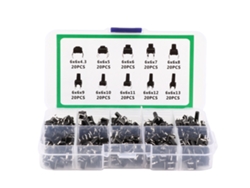 200 Mini Interruptores Táctiles Para Tv, Audio, Ordenadores Y Otros Productos Electrónicos.