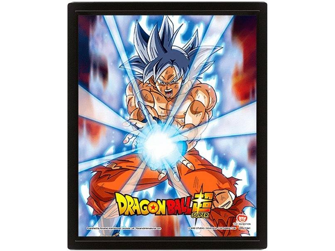 Poster 3D DRAGON BALL Z Goku - Ultra Instinct