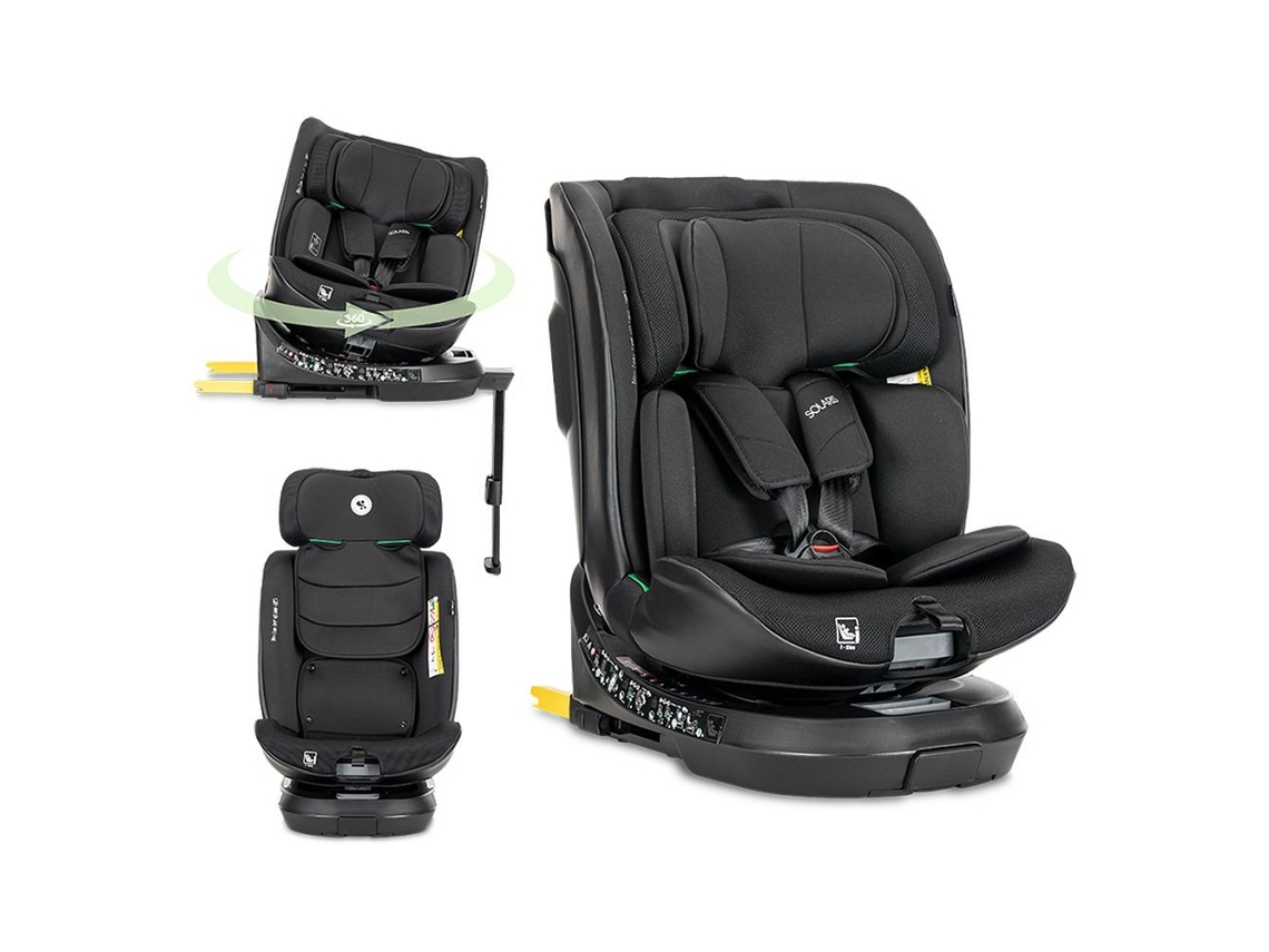 Silla De Auto Solaris I-size (40-150 Cm) Isofix Giro 360° Y Pata De Apoyo De Lorelli - Black