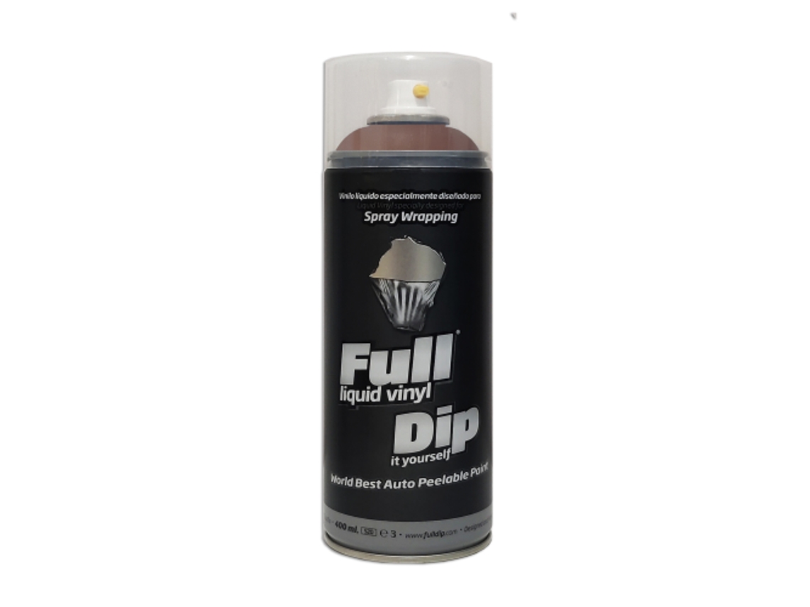 Spray Vinilo Liquido Full Dip Marron Militar 400 Ml