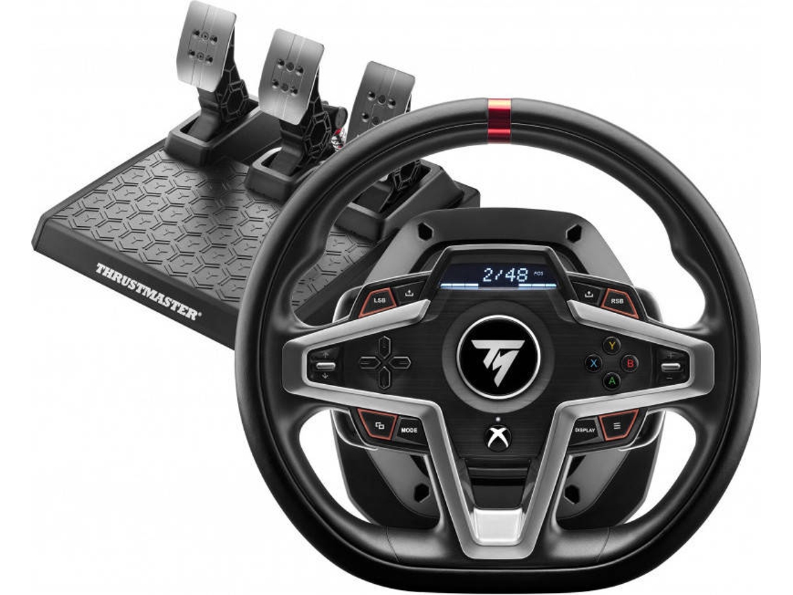 Volante + Pedales THRUSTMASTER T248 (Xbox | Pc - Negro)