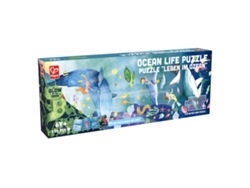 Puzzle fluorescente ocean life 200pzas