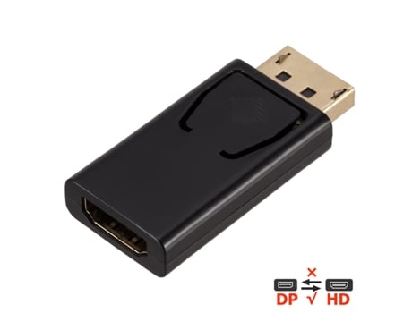 Convertidor de adaptador DisplayPort a HDMI 4K, puerto de pantalla macho Mini DP a hembra, Cable de TV HD, adaptador de vídeo para PC, Cable de TV