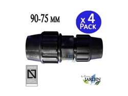 Enlace Manguito Reducido 90-75Mm (Pack 4) Producto Con Certificado Aenor Utilizado Para Unir Tuberias Polietileno Pe SUINGA