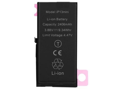 Batería Interna iPhone 13 Mini 2406mAh 100% Compatible Reemplaza A2660 CLAPPIO