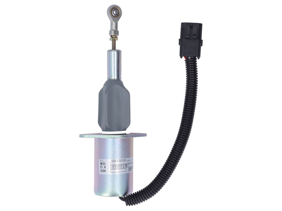 Válvula Solenoide De Parada Para Bobcat Charger S205 S220 S300 S450 24v 3939019