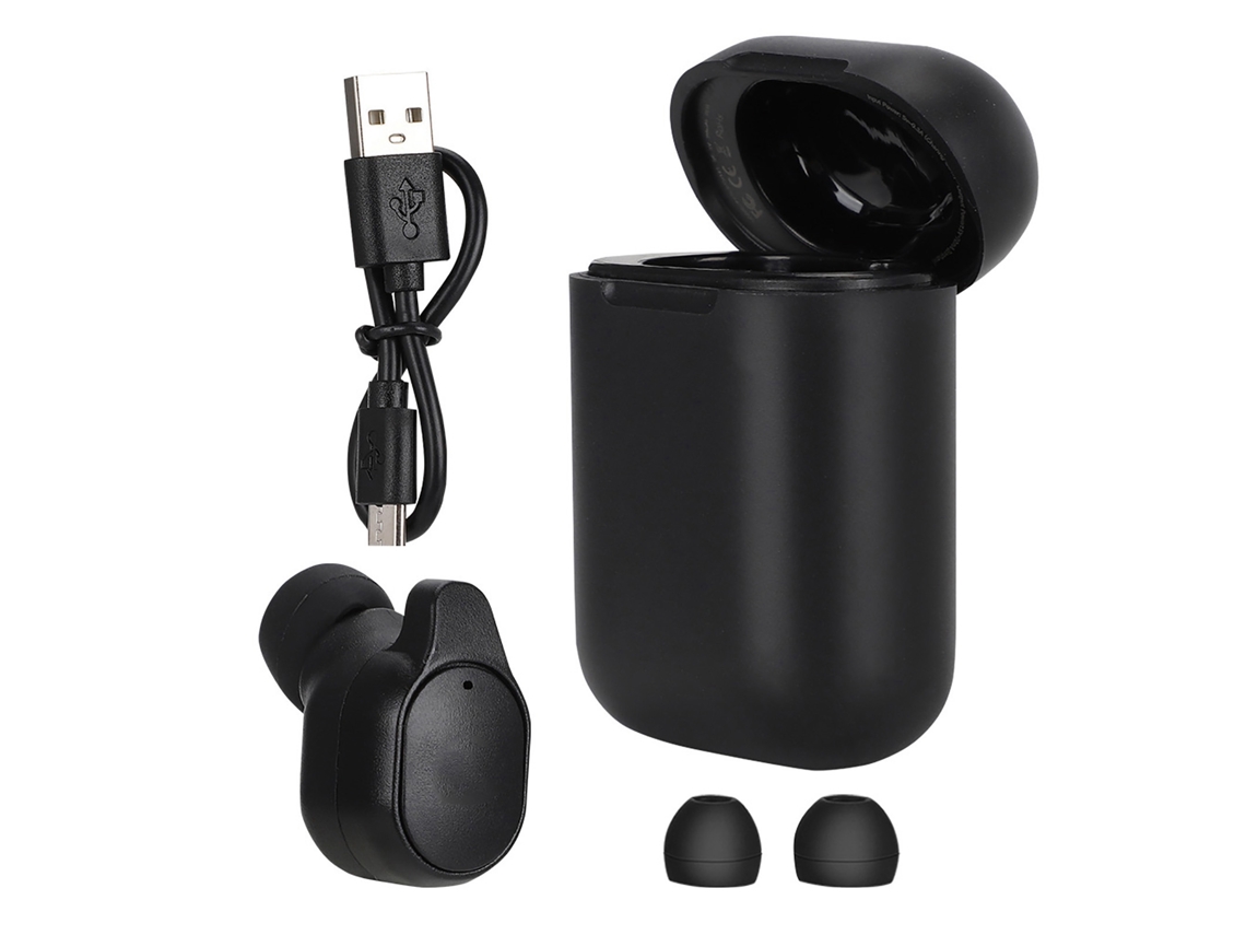 Fone De Ouvido Tradutor Bluetooth 5.0 Sem Fio Com Caixa De Carregamento Peiko S Pko Btm223