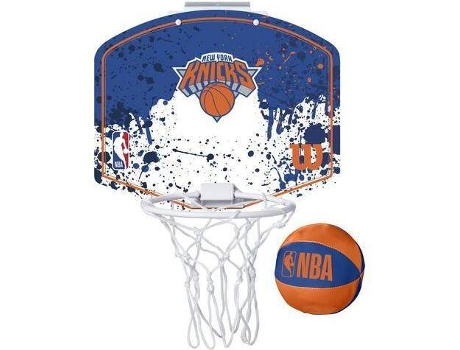 Canasta de Baloncesto WILSON NBA New York Knicks Azul (Única)