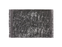 Alfombra de pelo corto BELIANI Hanli de Viscosa Gris 160x230