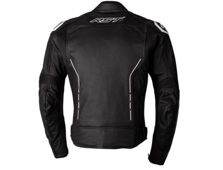 Chaqueta de Hombre para Motociclismo RST Cuero Ce Piel Blanco (L)