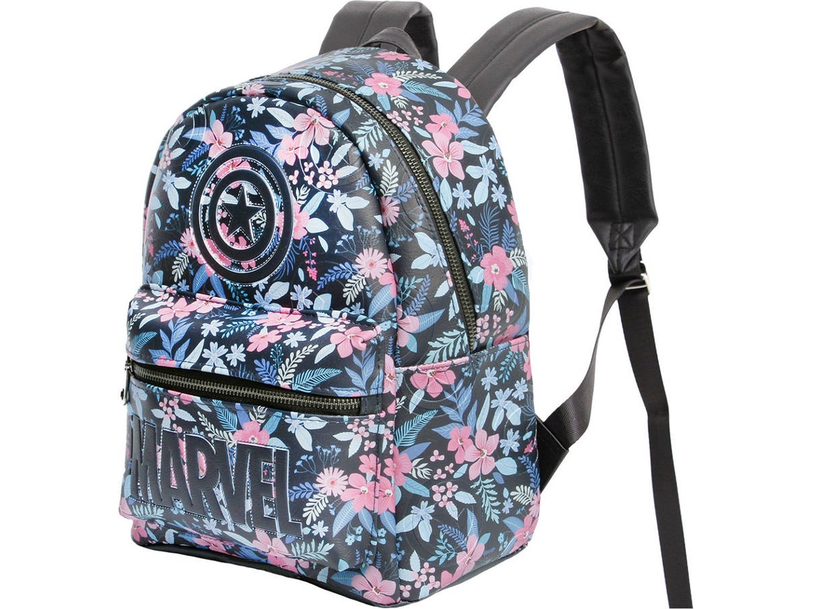 Mochila CAPITÃO AMÉRICA Spring Fashion (Multicolor - 31x28x15.5cm)