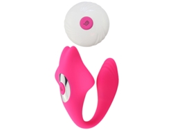 Vibrador De Masaje Porttil Con Control Remoto Inalmbrico De 10 Frecuencias Para Mujeres (rojo) Yizhood
