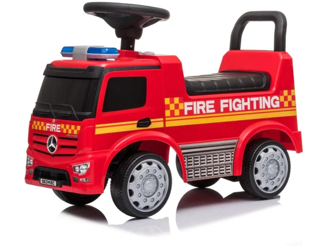 Mercedes Antos De Bomberos Para Niños - Hasta 3 Años - Rojo