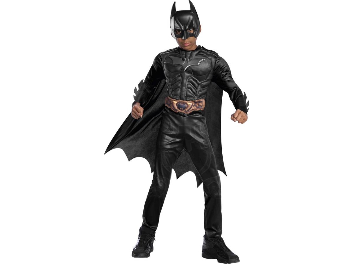 Disfraz de Niño RUBIES Batman Black Line (Poliéster - Talla: 128 cm)