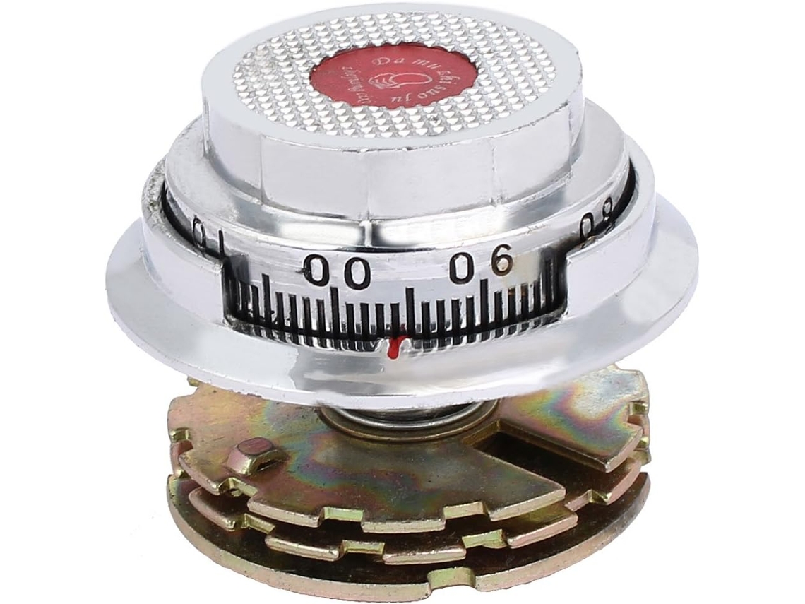 Cerradura De Combinación Metálica Antirrobo De 71 Mm X 62 Con Dial Codificado (5f2c0366b848a52c83...