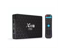 Smart Tv Box X98h Pro Allwinner H618 Bluetooth 5.0, 4 Gb De Ram/64 Gb De Rom, 4k, Android 12 (negro)