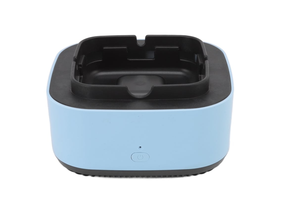 Cenicero Multifuncional Sin Humo Con Purificador De Aire Inteligente De Iones Negativos - Azul
