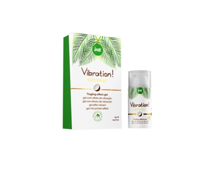 Gel vibrador de coco ¡Vibración! 15 ml INTT