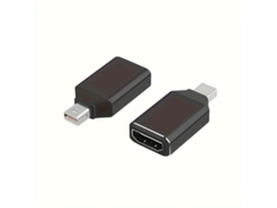 Adaptador Mini DP a HDTV, 1080p 60 Hz, negro y plateado. Tadvyyvayotoy