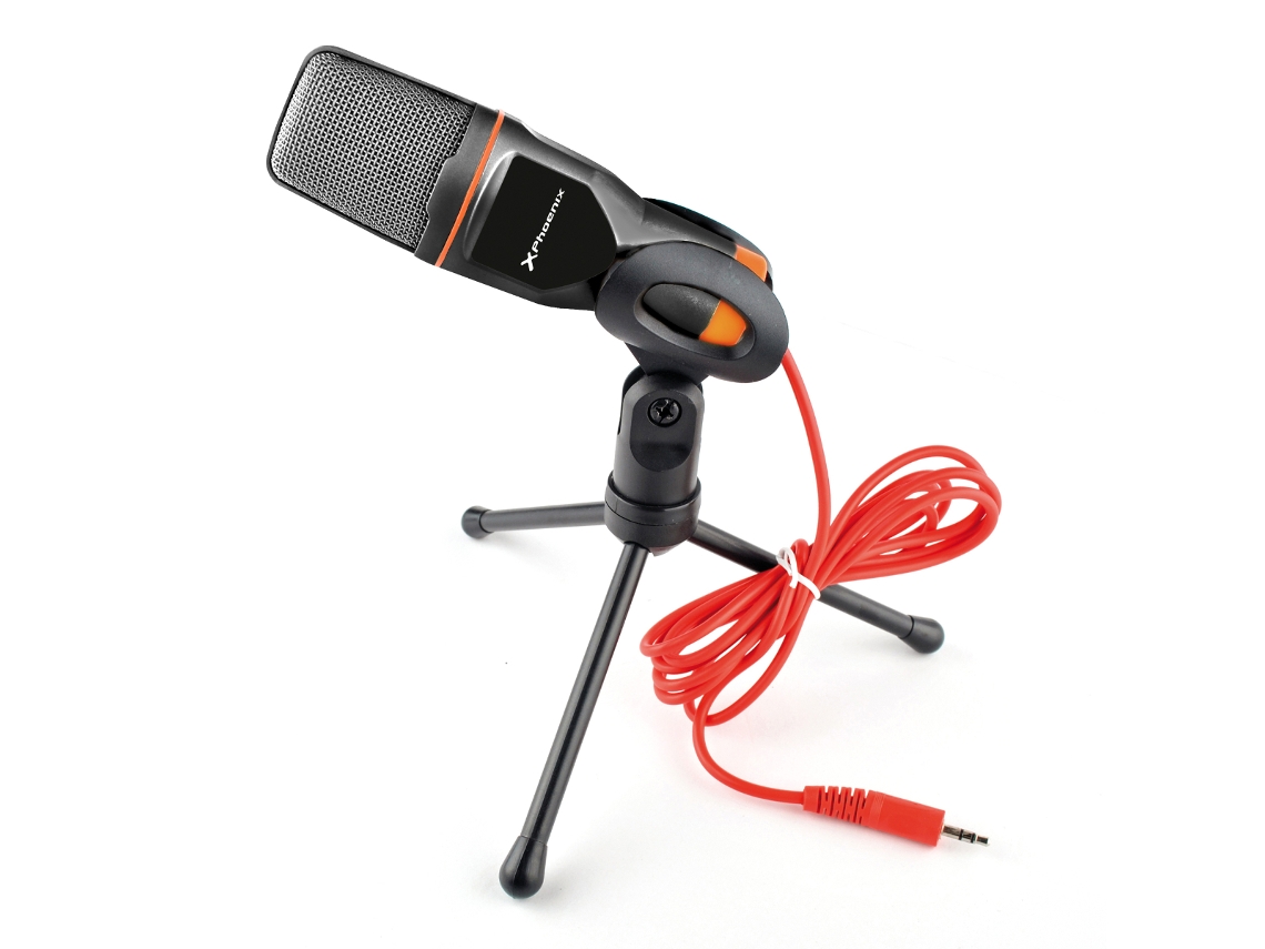 Micrófono Multimedia Phoenix Phpodcaststudio Jack 3.5Mm