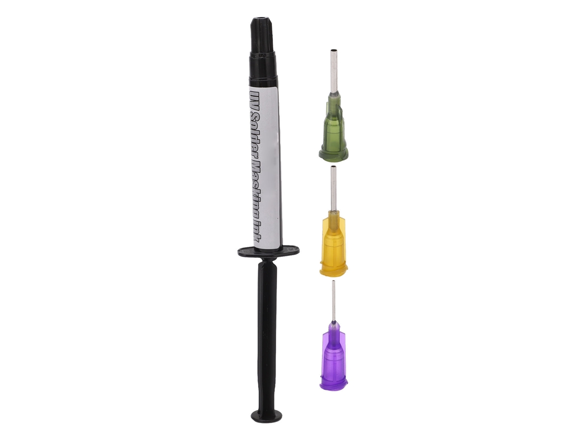 Tinta De Máscara De Soldadura Curable Con Uv Para Reparación De Placas Base Pcb Bga - Negra