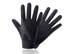 Guantes De Ciclismo Transpirables De Verano, Guantes De Dedos Completos Para Deportes Al Aire Libre, Negro/m Digitallab