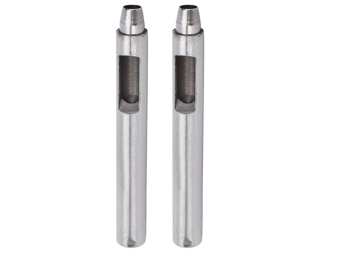 Herramienta Para Perforar Cuero, 2 Unidades, 8 Mm - Perforadora Redonda Hueca Para Bricolaje