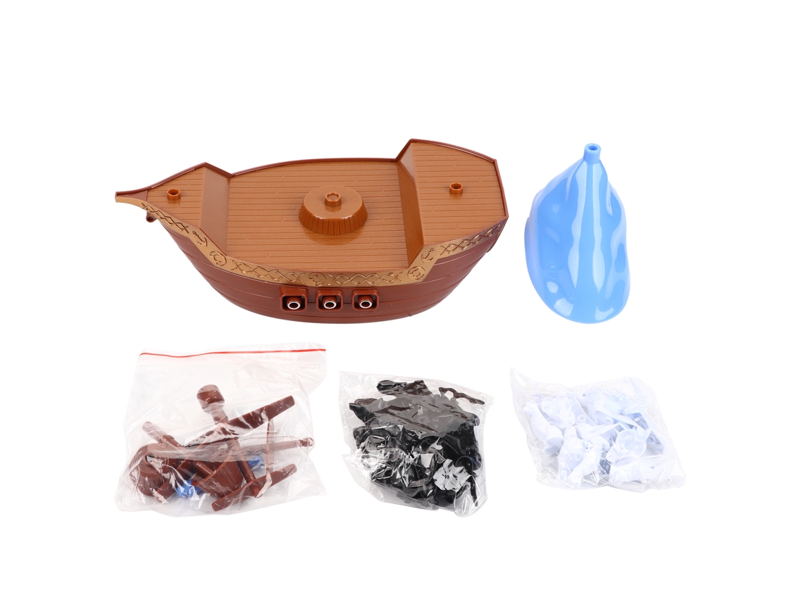 Juego De Equilibrio Barco Pirata Con Pingüinos Juguete Interactivo Niños Regalo Cumpleaños Niños