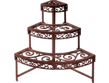 Soporte para plantas ESSCHERT DESIGN semicircular BPH32