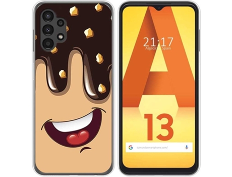 Carcasa para Samsung Galaxy A13 4G TUMUNDOSMARTPHONE Dibujos Helado Chocolate Multicolor