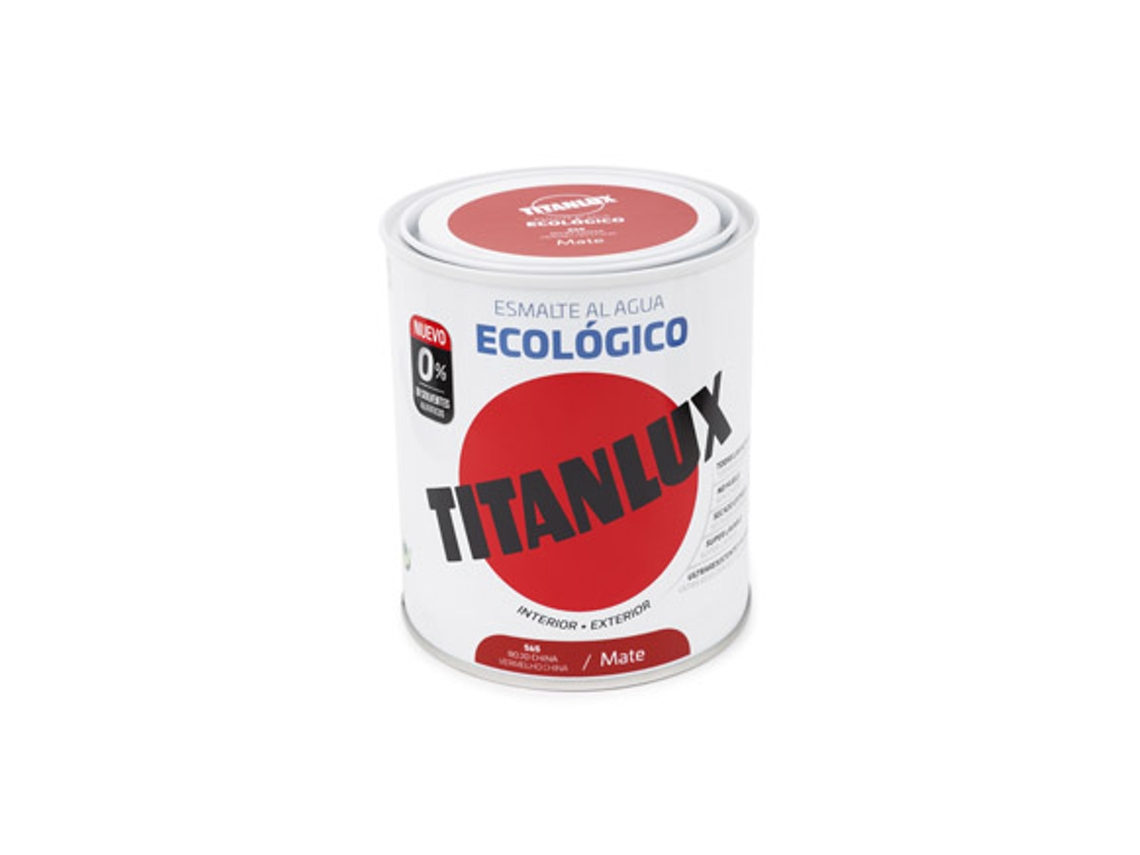 Esmalte Al Agua Ecologico Mate TITANLUX