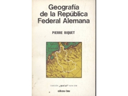 Libro Geografía De La República Federal Alemana de Pierre Riquet (Español)