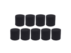 9 Tubos De Espuma Para Puerto De Altavoz, 65 Mm De Diámetro, 60 Mm De Altura, Para Caja De Subwoofer