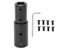 2026-extensor De Manillar Tubo De Aluminio Elevador Polea Para M365 1s Pro Pro 2 Essential Lite Negro