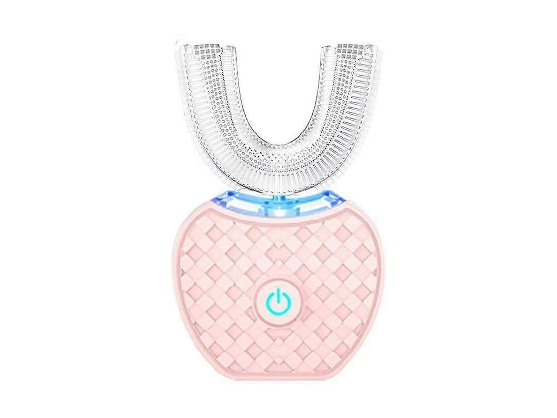 Cepillo de dientes eléctrico ultrasónico GOKOCO, automático en forma de U para una limpieza completa de 360° y blanqueamiento dental.