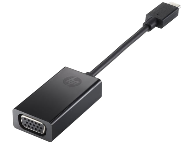 Cable Adaptador HP USB-C para VGA Negro