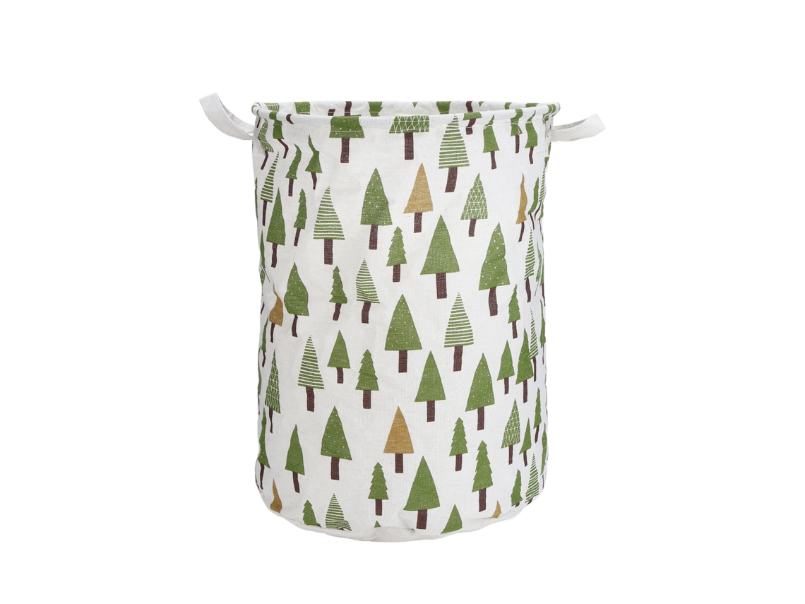 Cesta de lavandería plegable de lona lavable con cordón para barbería