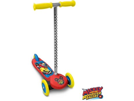 TROTINETE STEERING MICKEY RACERS 3 RODAS