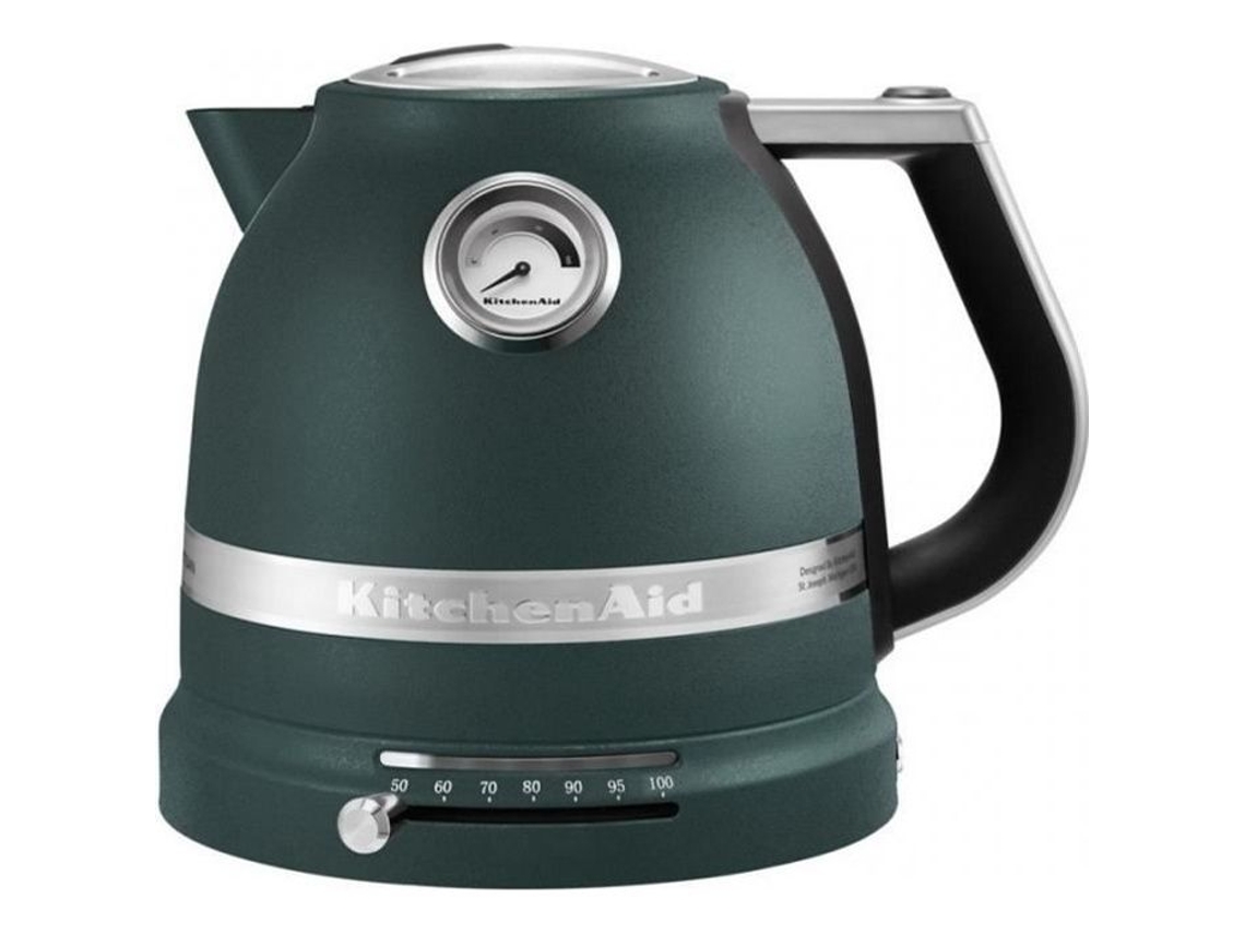 Hervidor de agua con temperatura ajustable Kitchenaid Artisan 5kek1522epp de color verde abeto KITCHENAID