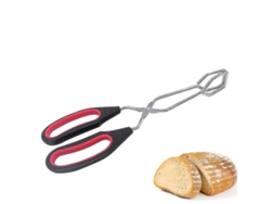 Tijeras-pinzas de acero inoxidable 304 con mango antiadherente de 30 cm para barbacoa y uso multifuncional en la cocina.