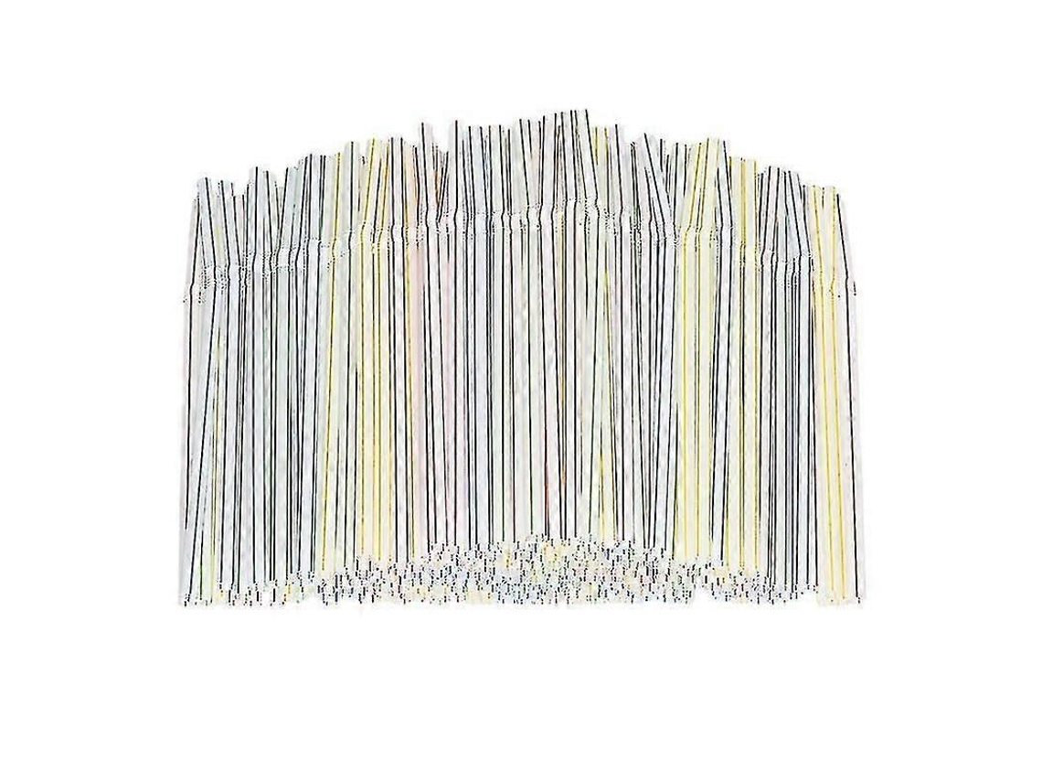 900 pajitas de plástico para fiestas, bares, licorerías y el hogar Rosewell