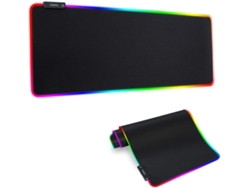 Gaming Oasis, alfombrilla de ratón extragrande con revestimiento impermeable, LED brillante y grueso que mejora tu configuración de juego, adecuada para jugar