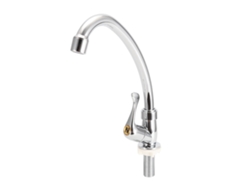 Grifo de plástico ABS para baño/cocina con control de agua fría