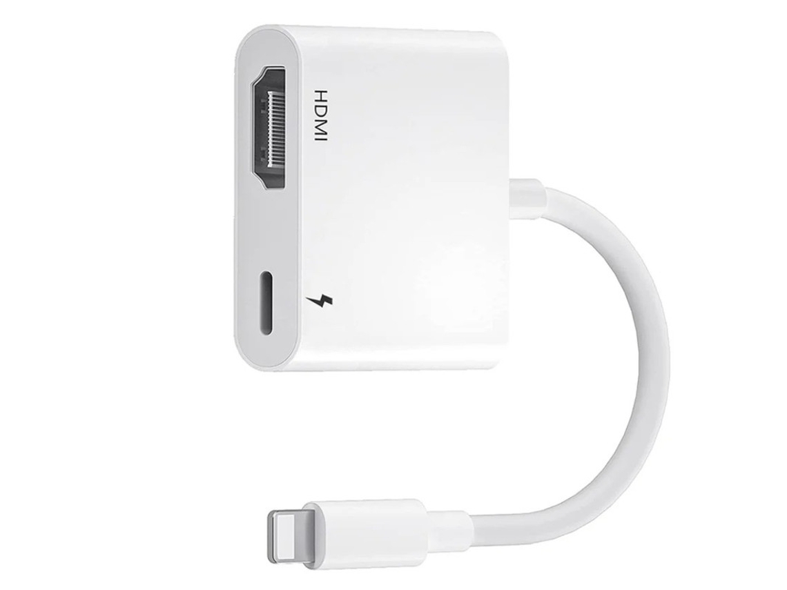 Adaptador HDMI Yizhood White que no requiere alimentación
